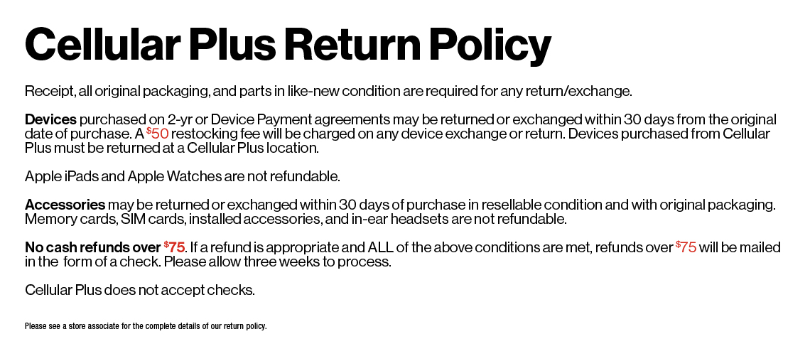 Return Policy