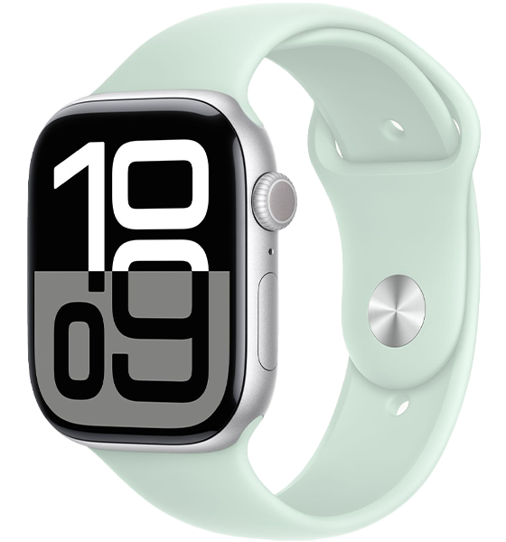 Apple Watch Series 10 in Silver Aluminum