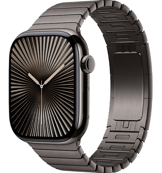 Apple Watch Series 10 in Slate Titanium