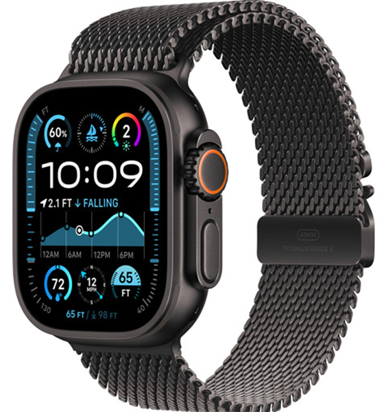 Apple Watch Ultra 2 (2024) in Black Titanium