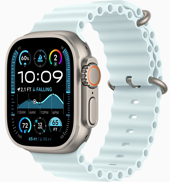 Apple Watch Ultra 2 (2024) in Natural Titanium