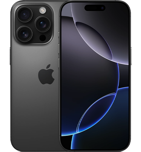 Apple iPhone 16 Pro in Black Titanium