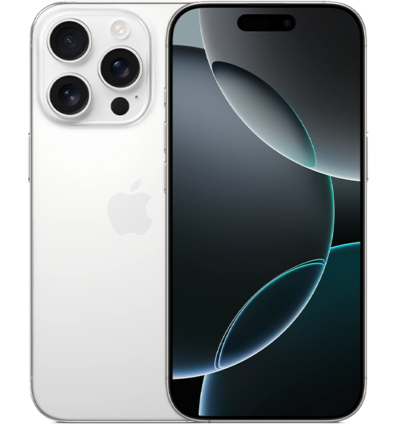 Apple iPhone 16 Pro in White Titanium