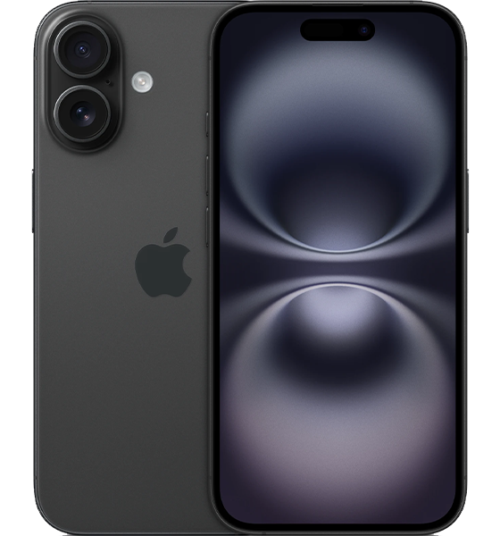 Apple iPhone 16 in Black