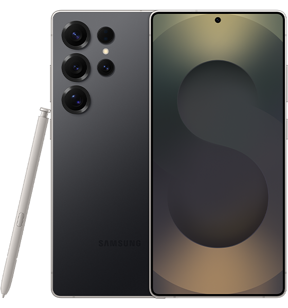 Samsung Galaxy S25 Ultra in Titanium Black