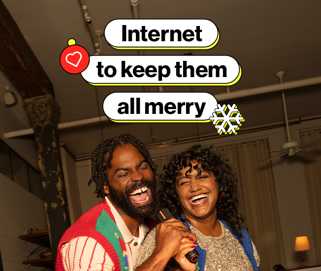 Home (internet) for the holidays