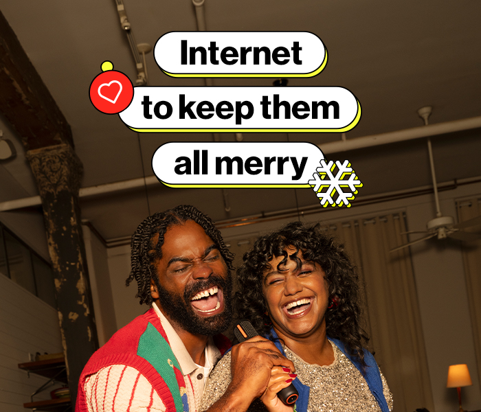 Home (internet) for the holidays