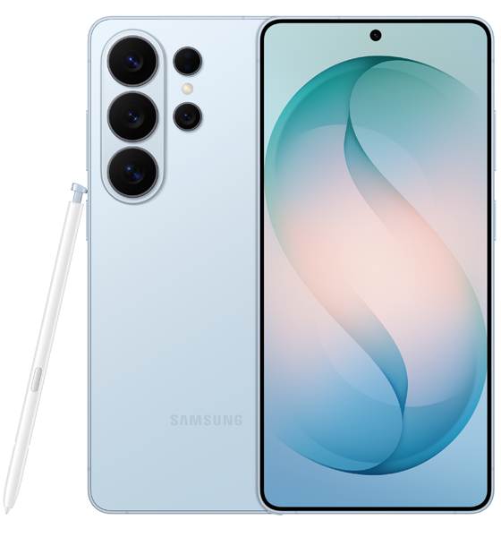 Samsung Galaxy S26 Ultra in Sky Blue